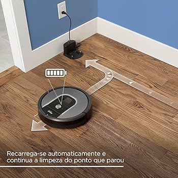 iRobot Robô Aspirador Roomba 960, Compatível com Alexa